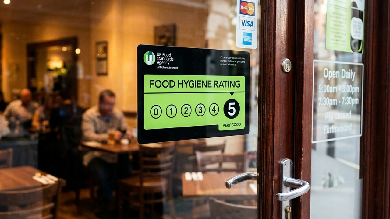 5 food hygiene rating success