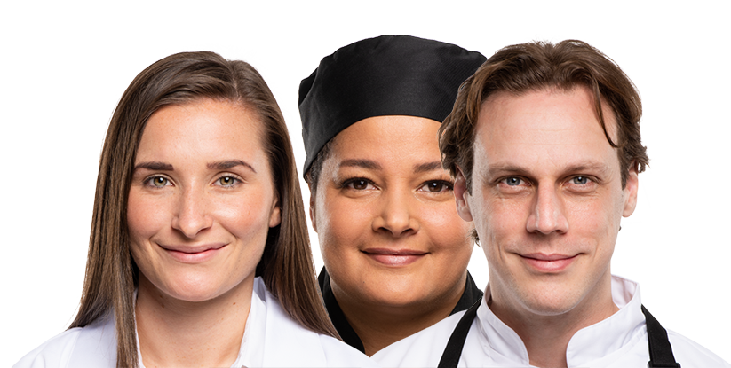 chefs, waiters and other catering staff that have used our training