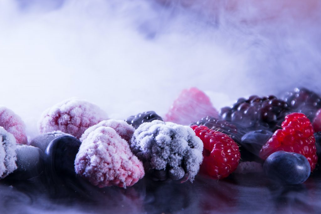 Image of frozen berries
Illustrates article by thesaferfoodgroup.com describing safety regarding freezing food